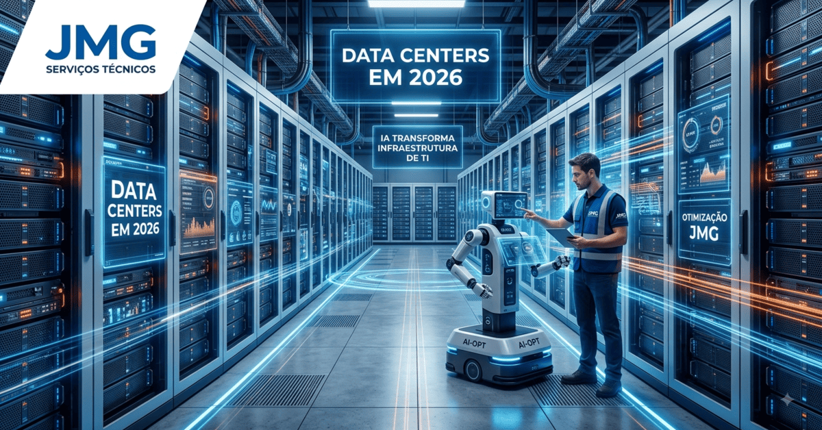 Data Centers em 2026: o impacto da IA na infraestrutura de TI