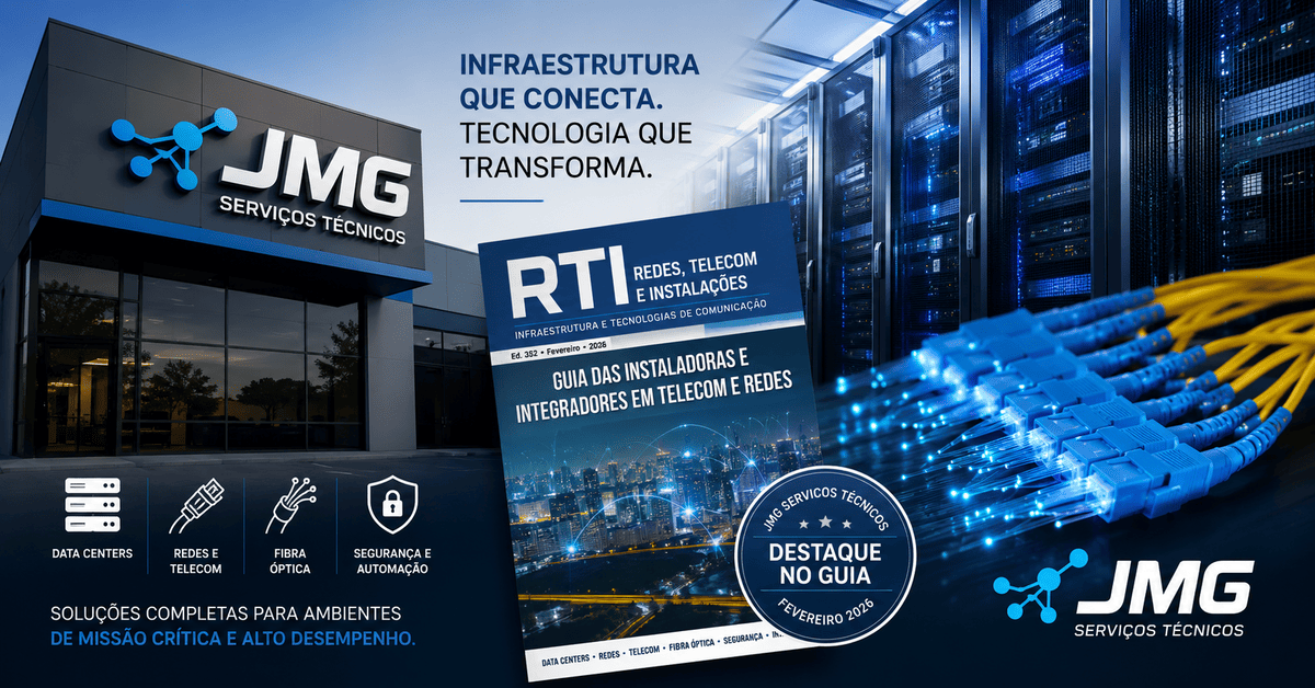JMG Serviços Técnicos é destaque na Revista RTI em 2026